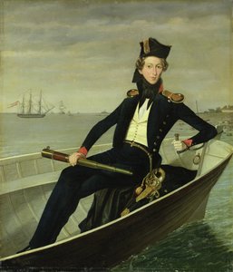 Nuoren tanskalaisen merivoimien upseerin muotokuva, 1841